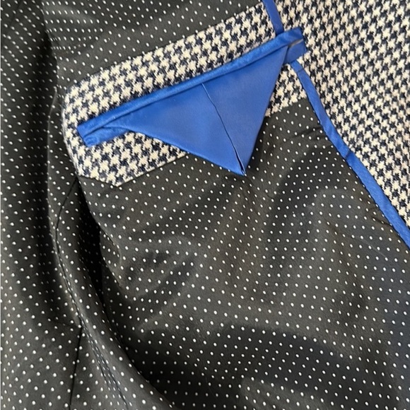 J.crew Campbell navy and ivory like new!!! - Picture 3 of 6